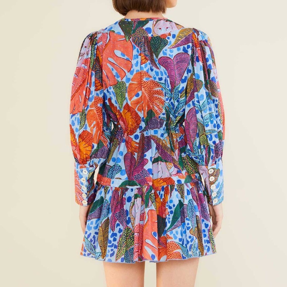 Farm Rio Mini Dress Size S - Picture 3 of 5